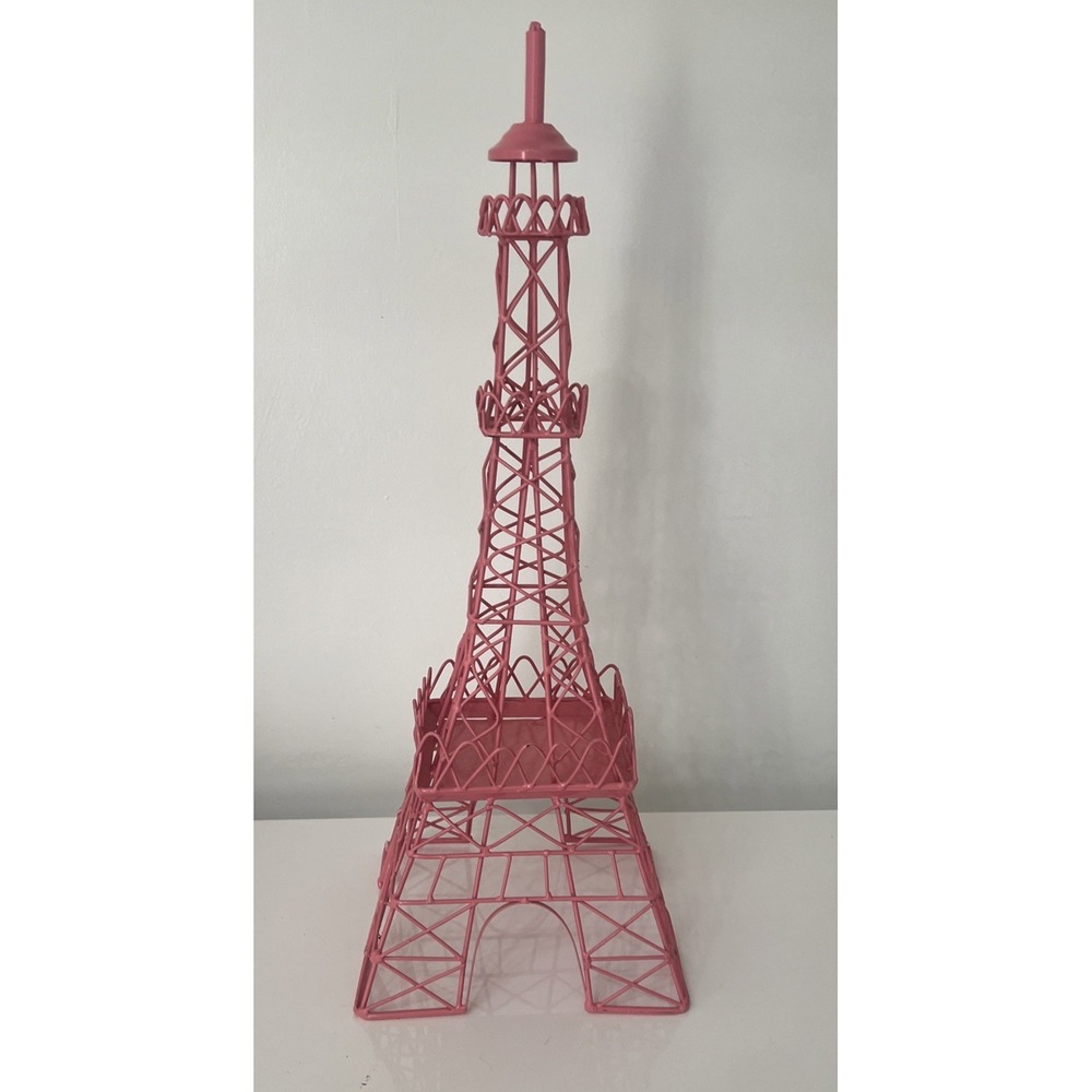 Purple Paris Eiffel Tower Statue. 24 inches tall. Brand New.